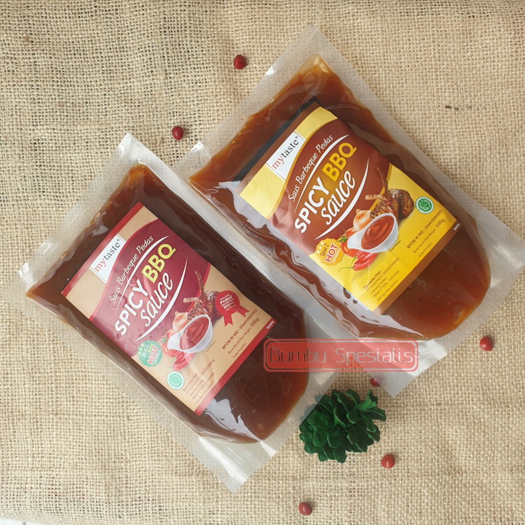 MY TASTE - Spicy Barbeque Sauce / Saus Spicy BBQ  500gr / Barbeque