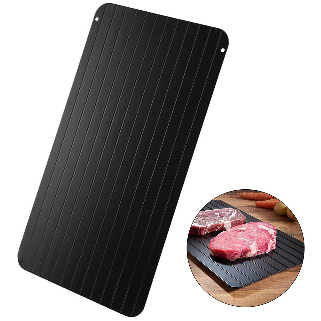 [COD] Pencair Daging Beku Defrosting Magic Fast Tray Plate Alas Pencair Ayam Ikan Sapi Thawing Plate