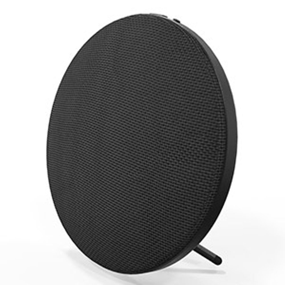 Vivan VSB810 Bluetooth V4.1 Fashionable Linen Mesh Round Speaker Black