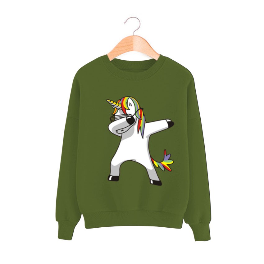 Bess - Sweater Lengan Panjang Murah / Sweater Wanita UNICORN KEKINIAN