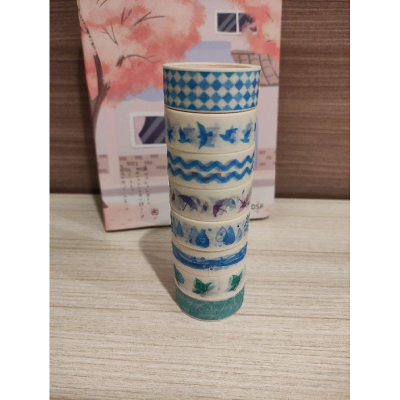 Selotip Kertas Washi Motif