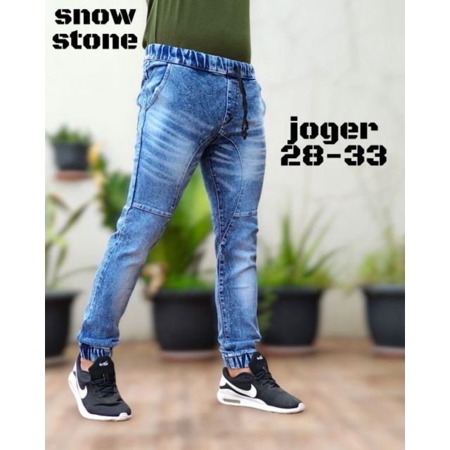 Celana Jogger-Jogger jeans Pria Terlaris