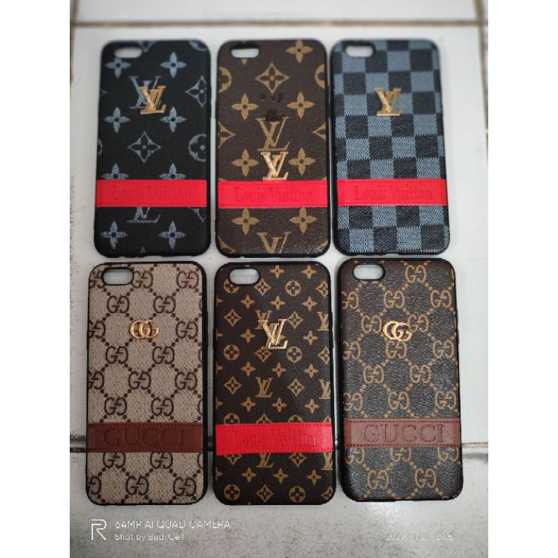 Case Redmi Note 5A Motif Gucci Channel LV/Silikon Redmi Note 5A Motif Gucci Channel LV