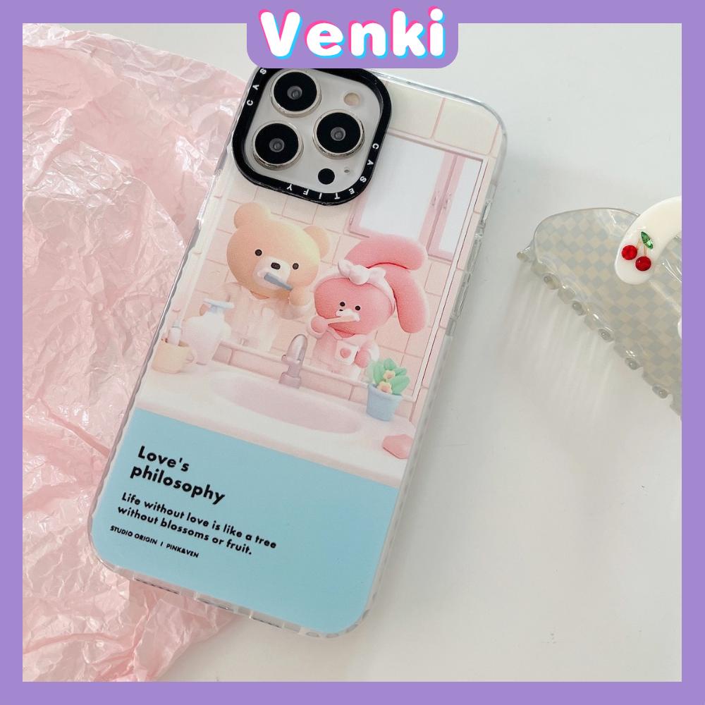 iPhone Case Thick Silicone Soft Case Clear Case Shockproof Camera Protection Pink Cartoon Cute For iPhone 11 iPhone 13 Pro Max iPhone 12 Pro Max iPhone 7 Plus xr