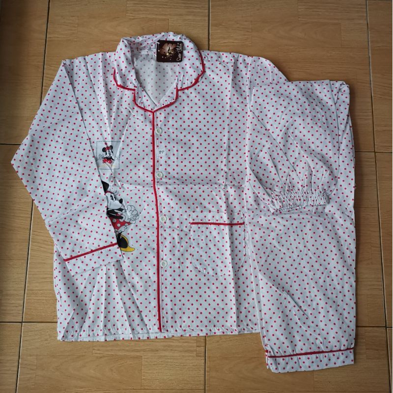 Baju tidur piyama katun wanita dewasa