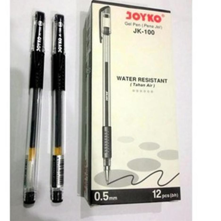 

Buruan Beli RMF Pen Bolpen Gel JK-100 Joyko ( 12 PCS ) HR Readystock`