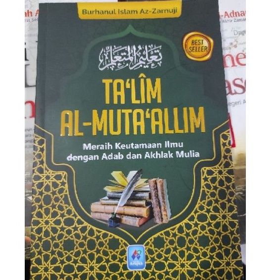 Matan Kitab Terjemahan kitab ta'lim muta'allim adab penuntut ilmu adab guru murid