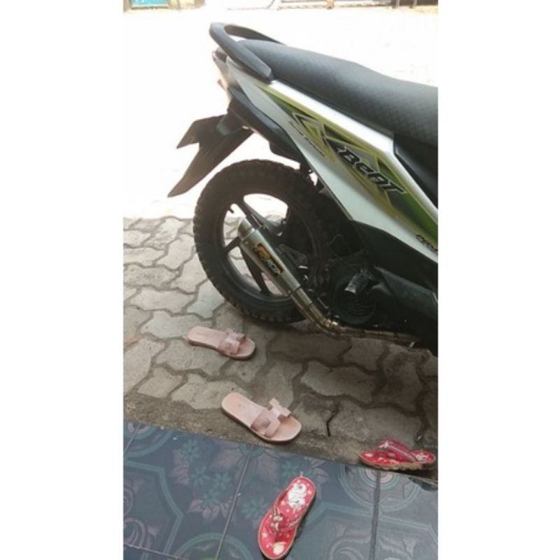 knalpot rancing RCB beat fit,beat karbu, scopy, beat street