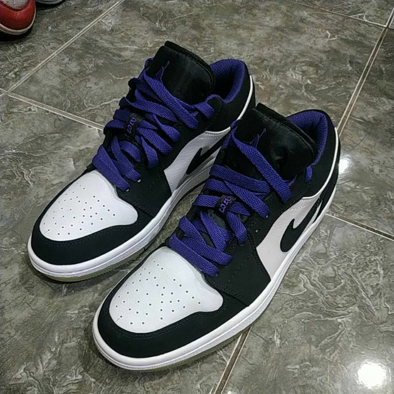 aj1 low hitam putih