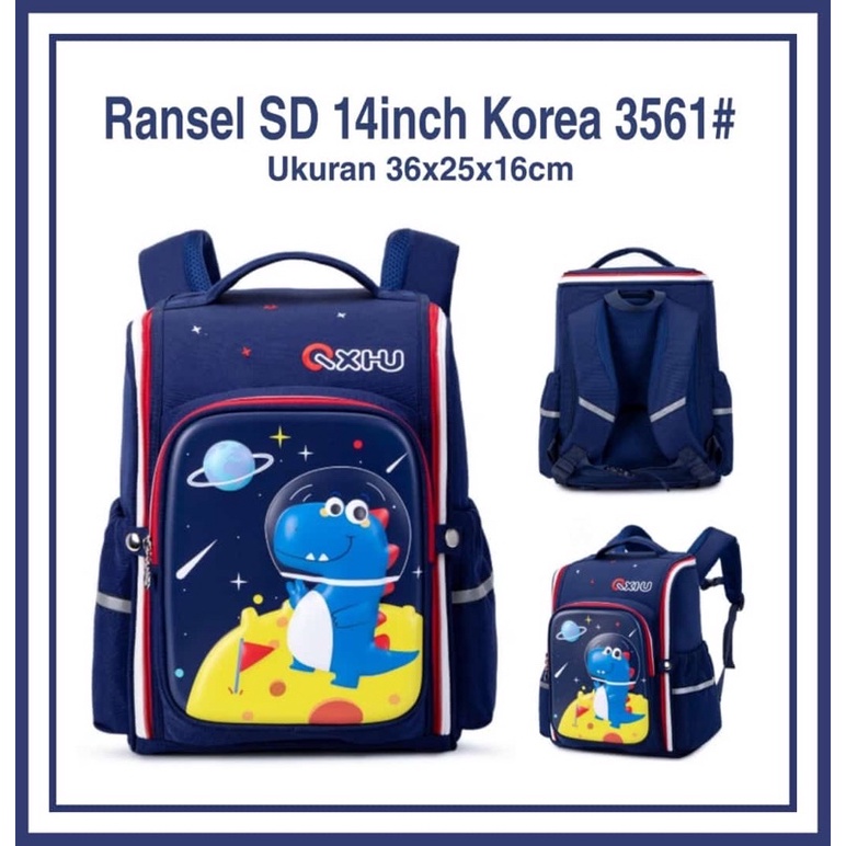 RANSEL SEKOLAH ANAK-ANAK MODEL TABUNG KOREA SD/SMP YANG LAGI VIRAL