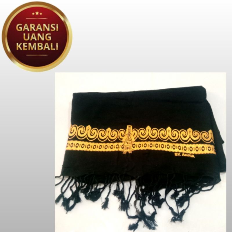 {COD} syal selendang tari selendang hitam /selendang toraja /aksesoris toraja-6