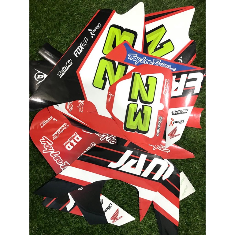 COSTUM DECAL STIKER KLX BF - DTRACKER - GORDON PREMIUM