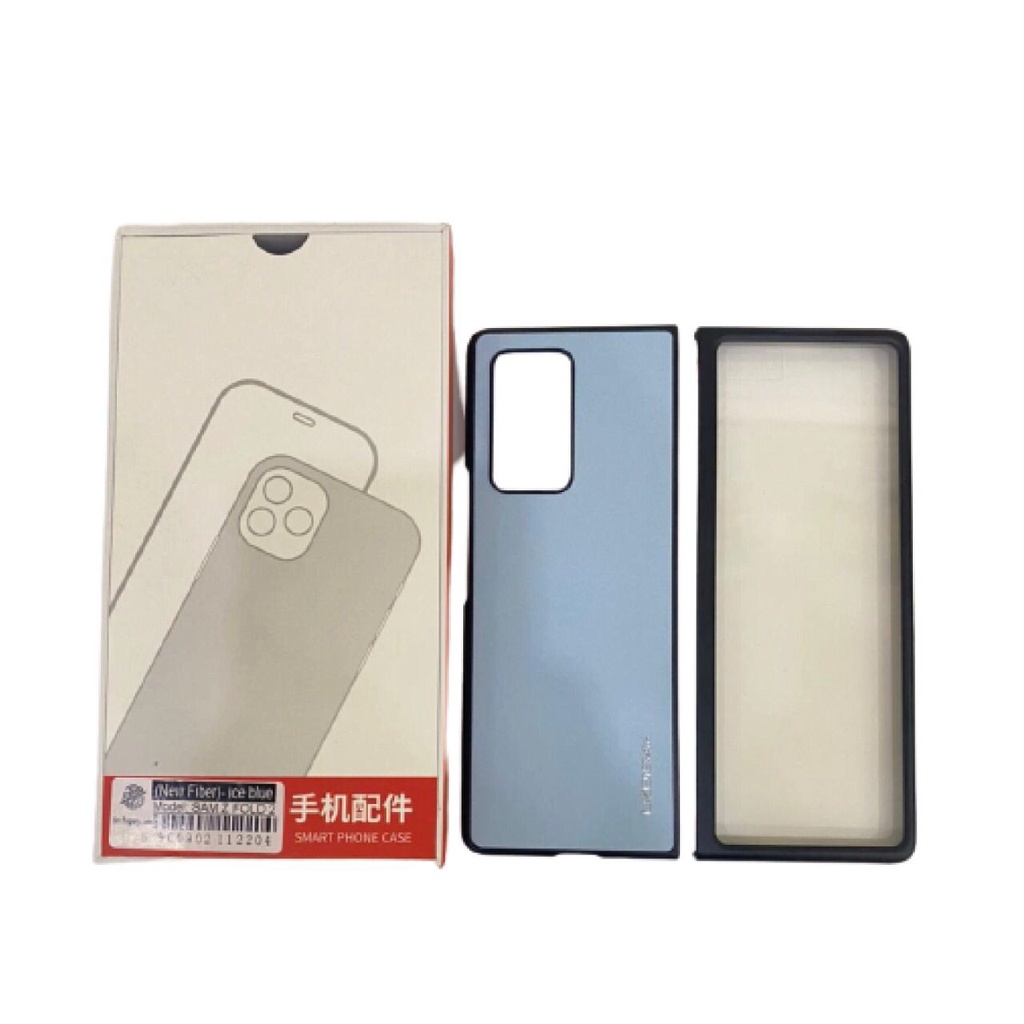 Casing HP Samsung Z Fold 2 3 Softcase Lize Design New Fiber + Anti Gores Glass OCEANMART OCEAN MART Aksesoris Handphone Murah Grosir