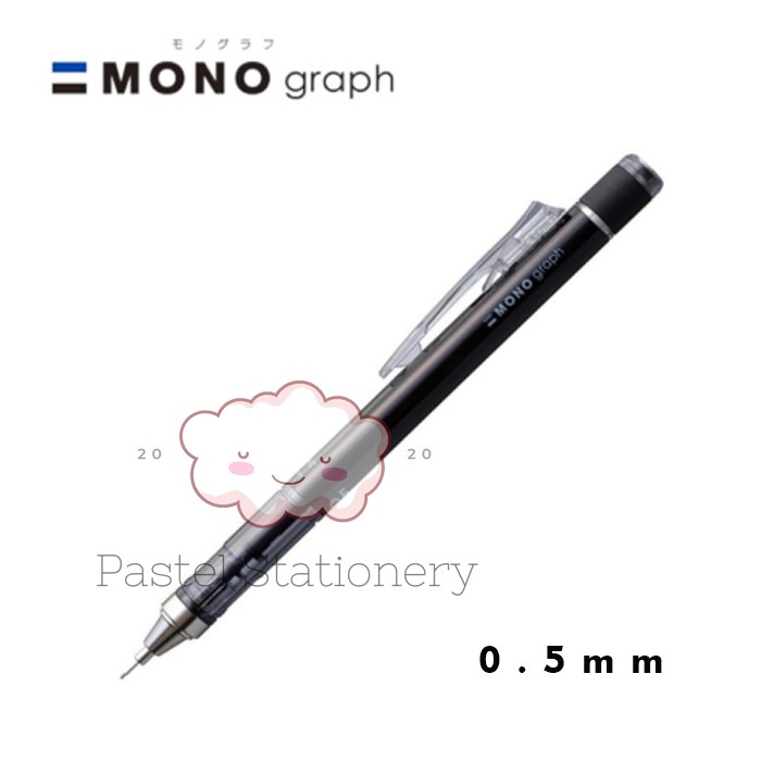 

Tombow Mono Graph Shaker Mechanical Pencil 0.5mm - Pensil Mekanik 0.5 Tombow