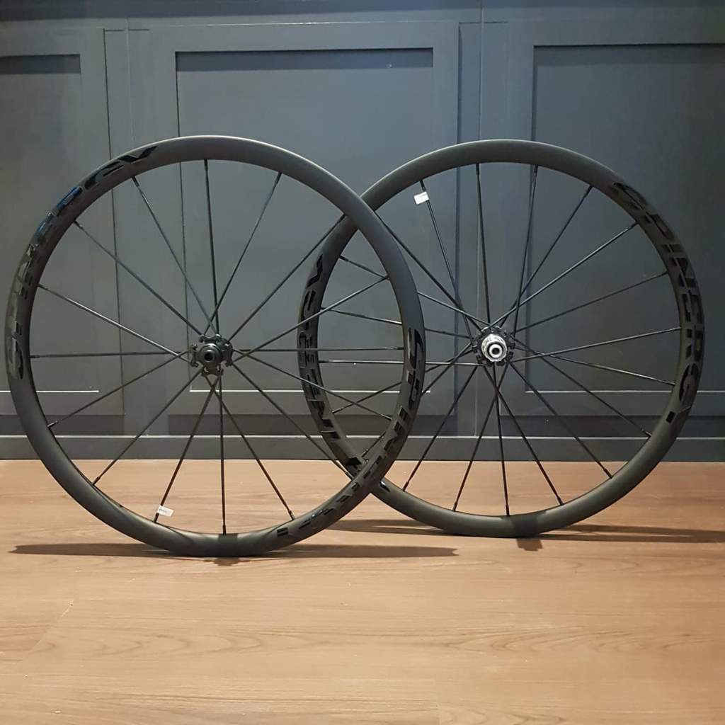 SPINERGY STEALTH FCC 3.2 DISC CARBON CLINCHER WHEELSET - VELG SEPEDA