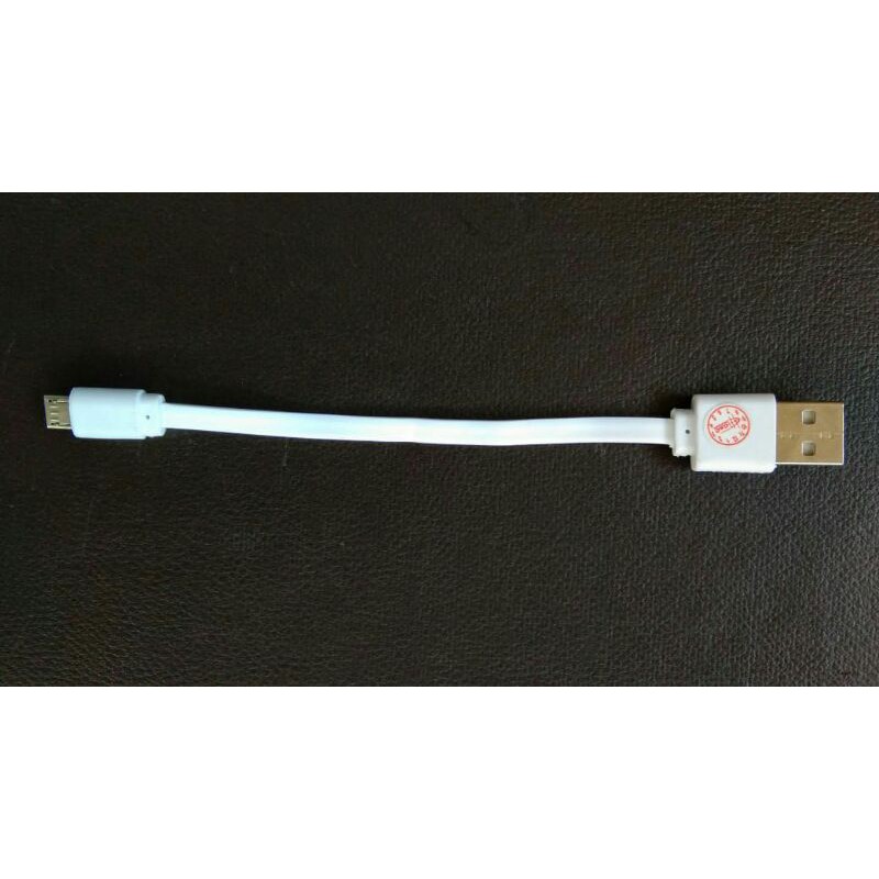 kabel powerbank pendek colokan micro usb bisa buat charger handphone