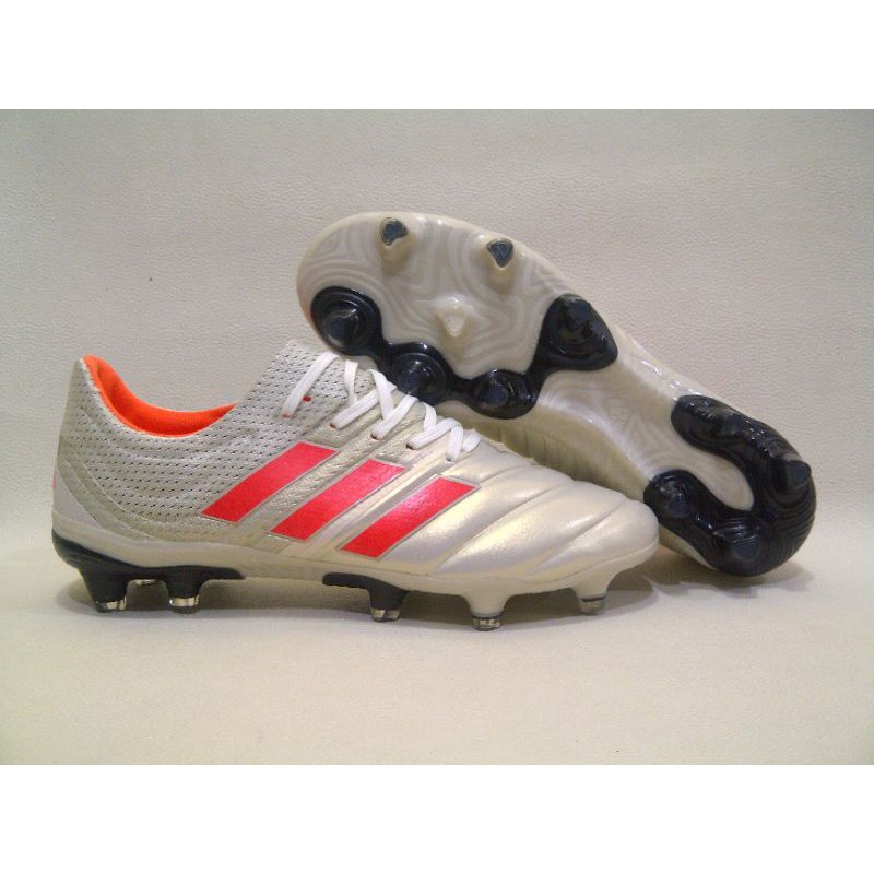 Sepatu Bola Adidas Copa 19.1 White OFF FG