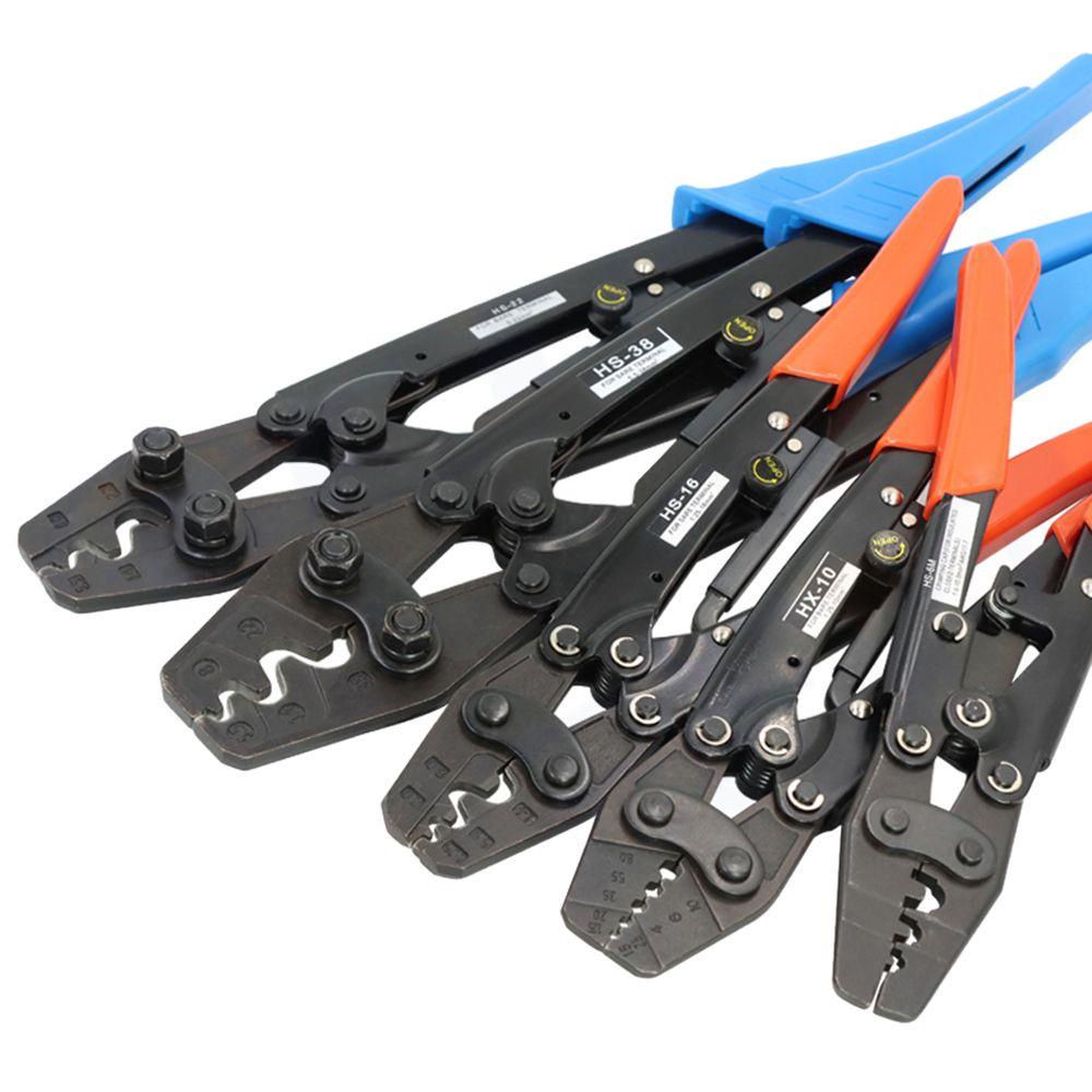 Solighter Ferrule Crimp Set Alat Tukang Listrik Manual Konektor Insert Spring Ferrule Crimper Plier Wire Crimper Tool