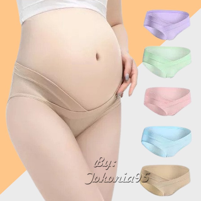 Celana Dalam Hamil - CD Ibu Hamil Sepinggul ASLI Low waist maternity - adem berkualitas