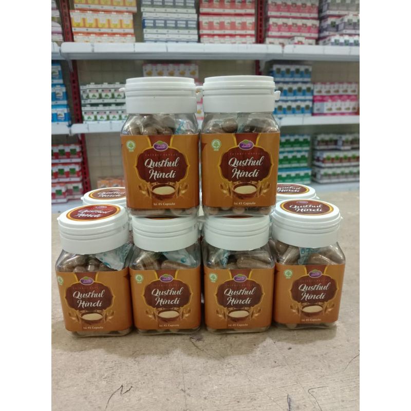 kustul kapsul qusthul hindi kapsul 45 quds alhindi herbal covid antivirus