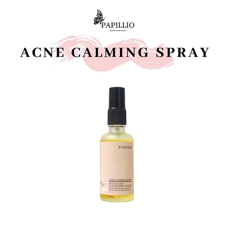 acne calming spray papillio (face spray saffron)