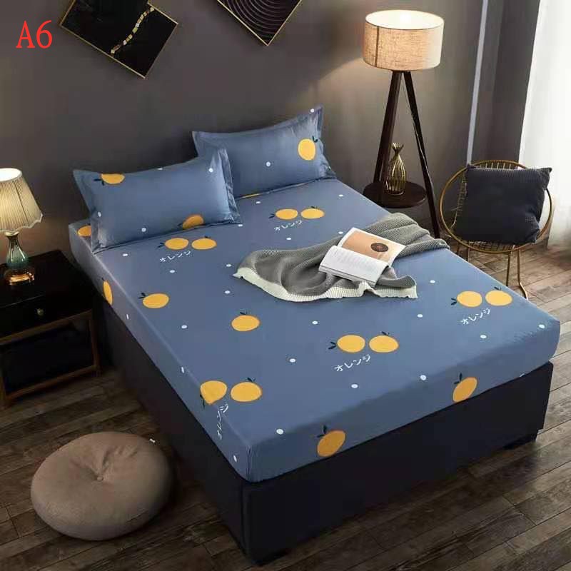 RM-01 SEPREI Bed Cover Sprei Menarik Seprai Kualitas Bagus (MICROTEK) 120x200 180x200