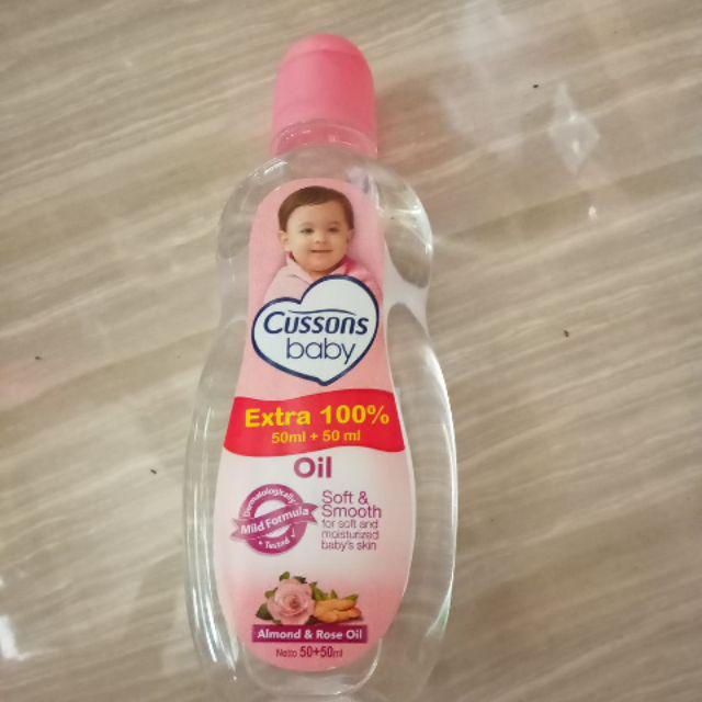 cussion baby oil