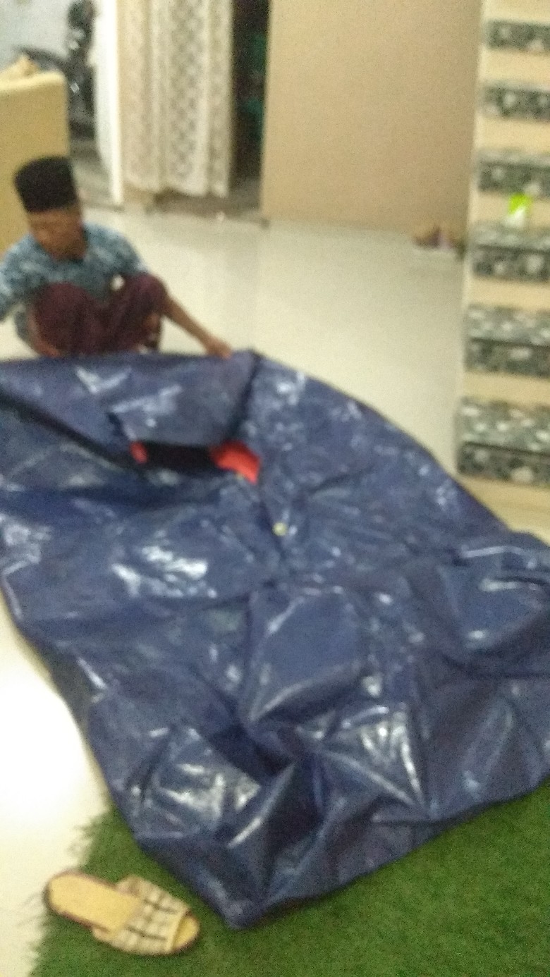 Terpal Original Korea Kolam Kotak  A8 Ukuran 2x1x1 Tebal Kuat Dan Tahan Lama