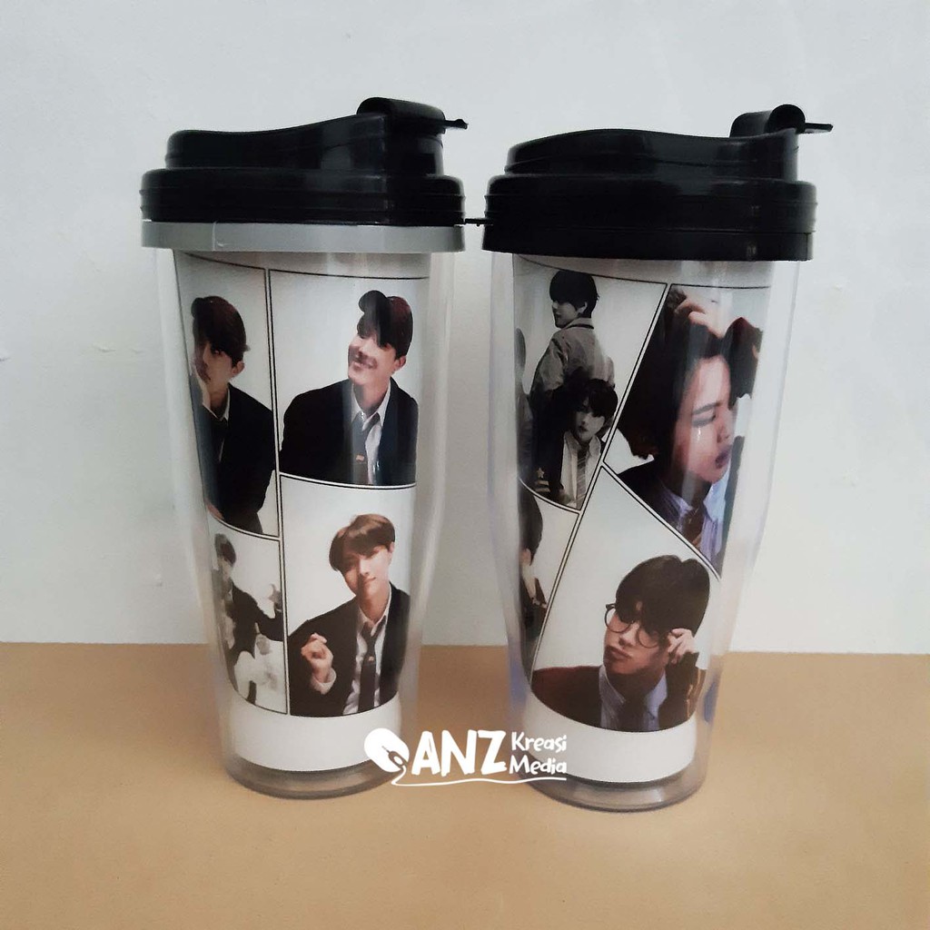 Tumbler BTS Map Of The Soul 7 Ver 4 - Merchandise Botol Minum KPOP Murah