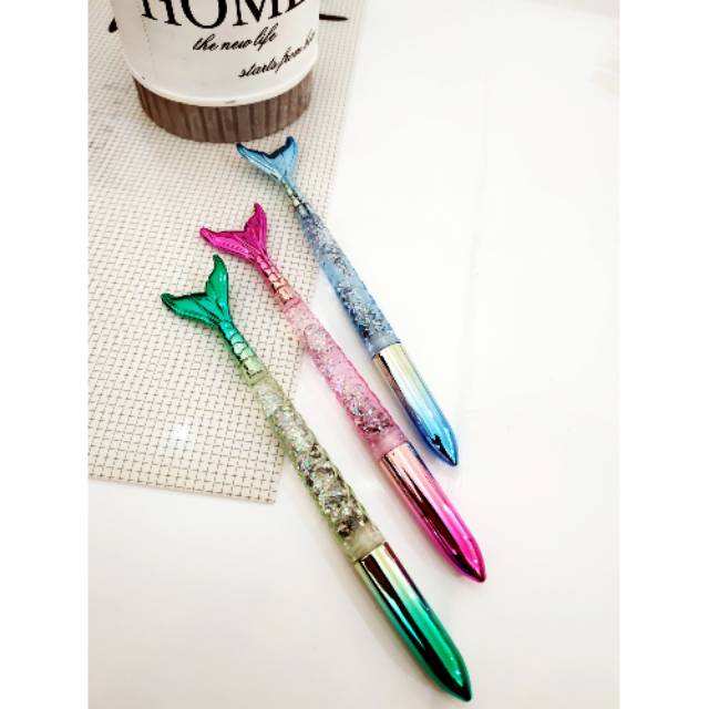 

Pulpen Ekor mermaid / Pen / Bulpoint Karakter Lucu / Duyung
