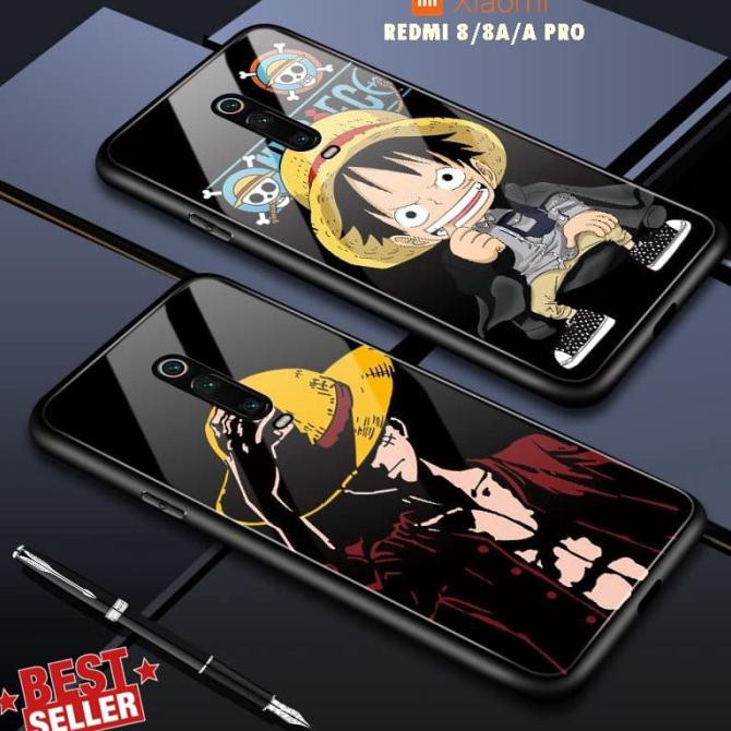 CASE XIAOMI REDMI 8 8A PRO LUFFY GAMBAR FUZE HARD ANIME ONE PIECE