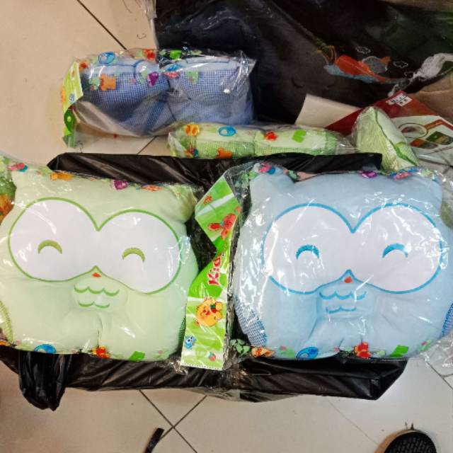 Kiddy bantal peang owl / cow / elephant