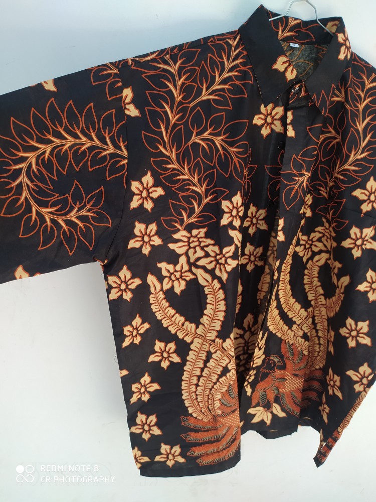 Jumbo Xxl, Xxxl, Xxxxl, Xxxxxl Kemeja Batik Pria Lengan Pendek Jumbo Baju Batik Pria