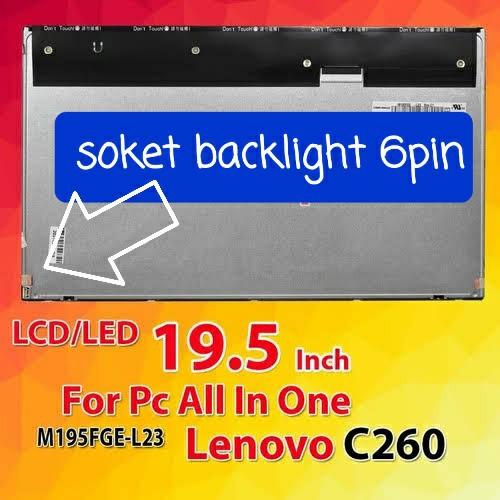 LED LCD PC ALL IN ONE LENOVO C260 19.5 INCH