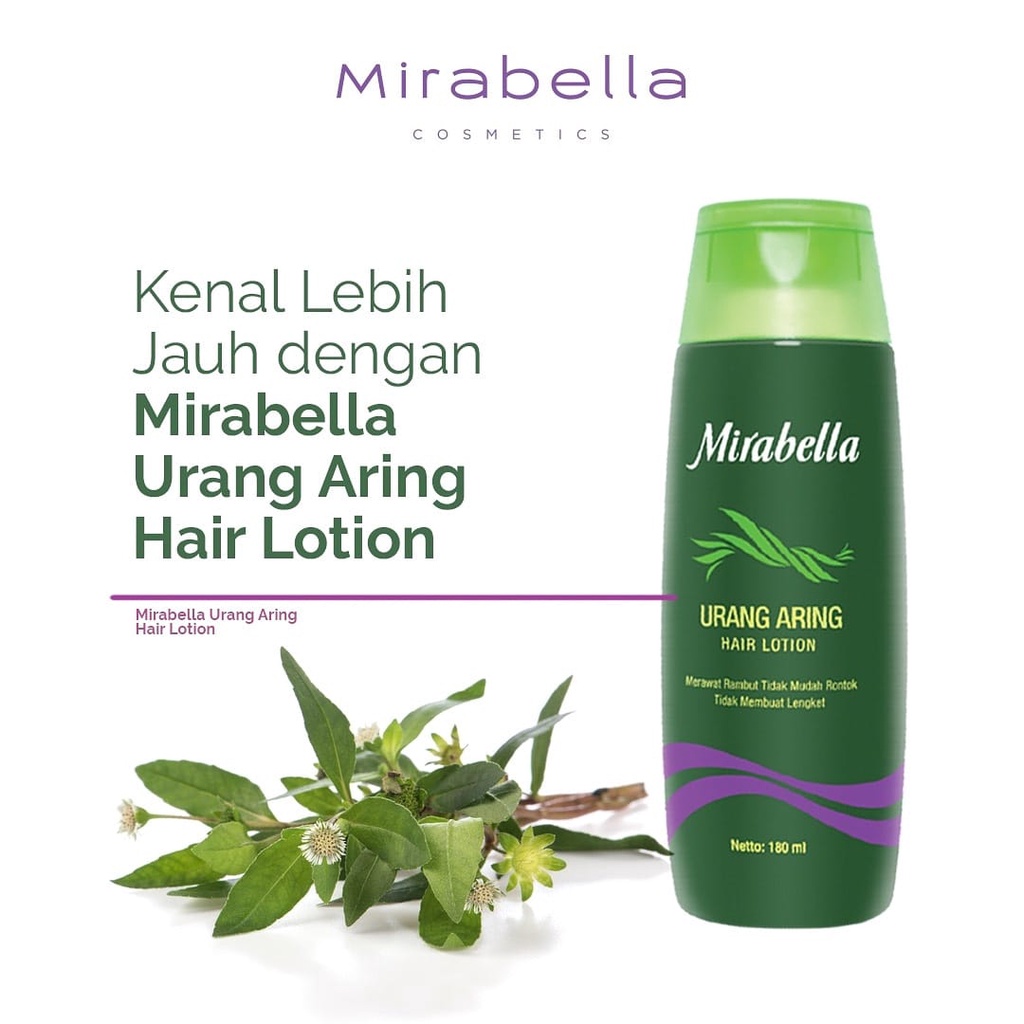 ★ BB ★ Mirabella Urang Aring Hair Lotion 180 ml