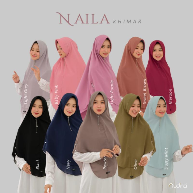 Naila Khimar ORI Audina/Daily Khimar/Audina Indonesia
