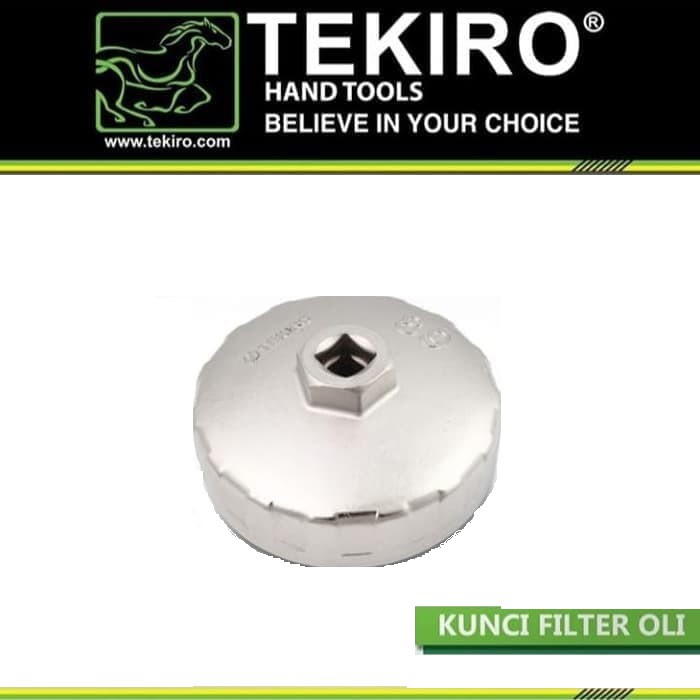 Jual TEKIRO Kunci Oil Filter Bowl TYPE 64 MM /Kunci Oli Filter Mangkok