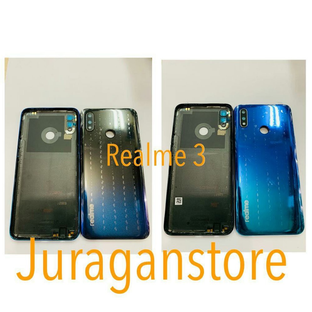 BACKDOOR BACKCOVER TUTUP BELAKANG REALME 3