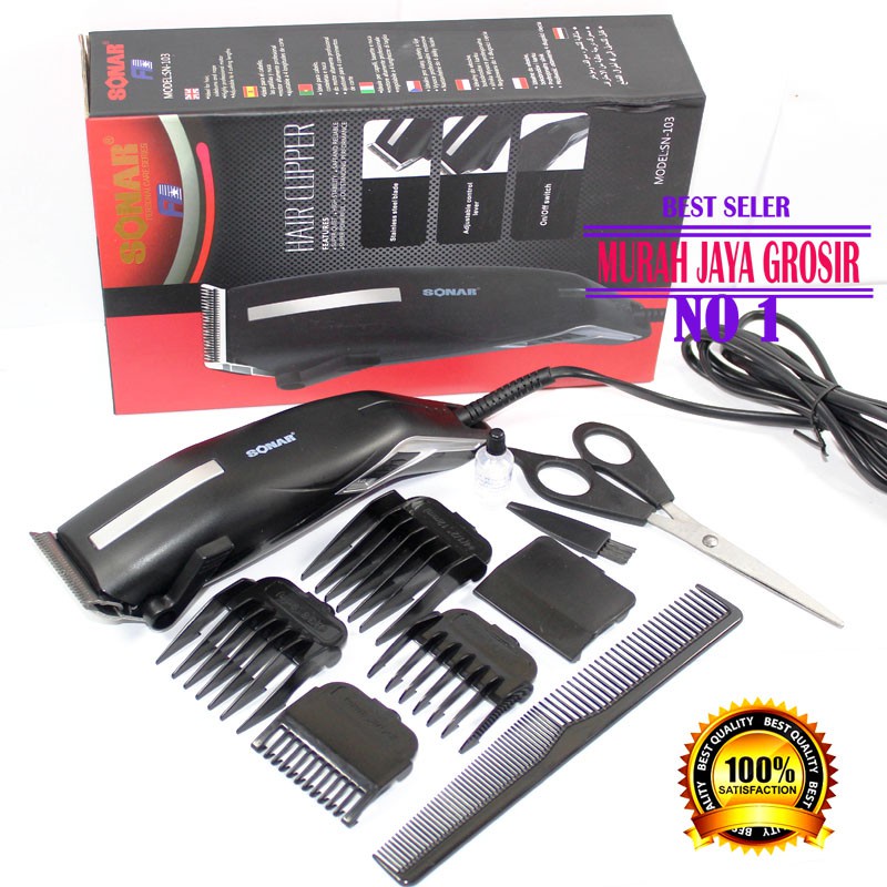 Mesin Cukur Rambut Sonar SN 103 listrik clipper pen K1T4 terbaru berkualitas Best Seller murah awet