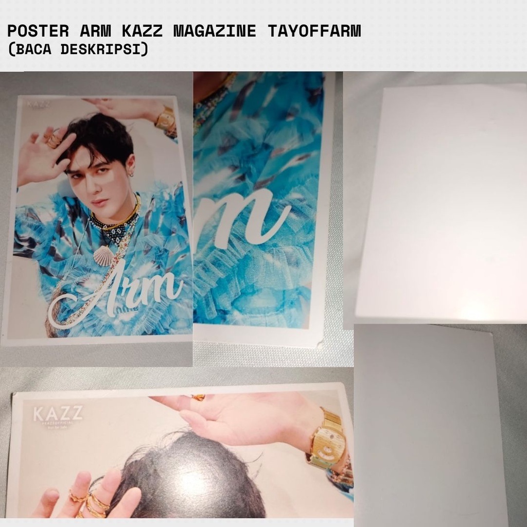 POSTER ARM KAZZ MAGAZINE TAYOFFARM