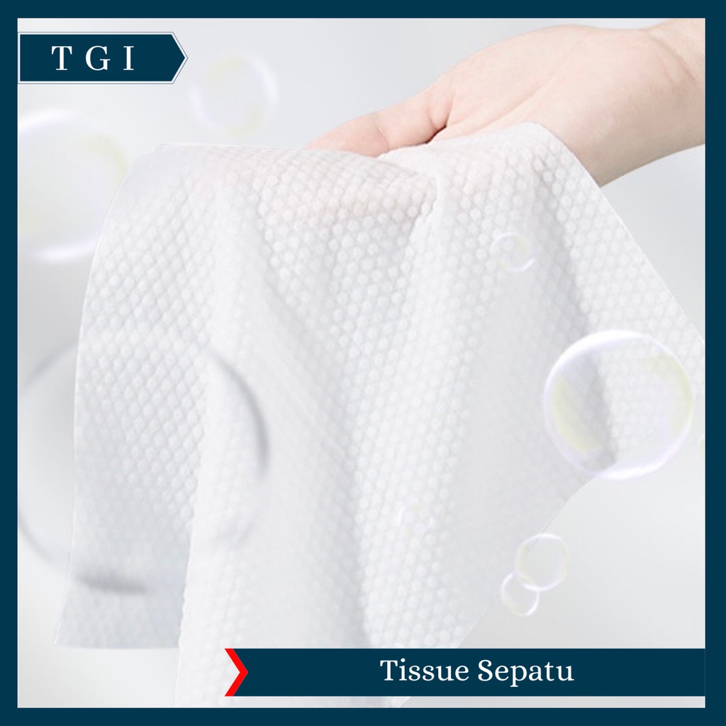 TGI - TISSUE SEPATU SHOES WIPES PEMBERSIH WIPES ISI 12 LEMBAR