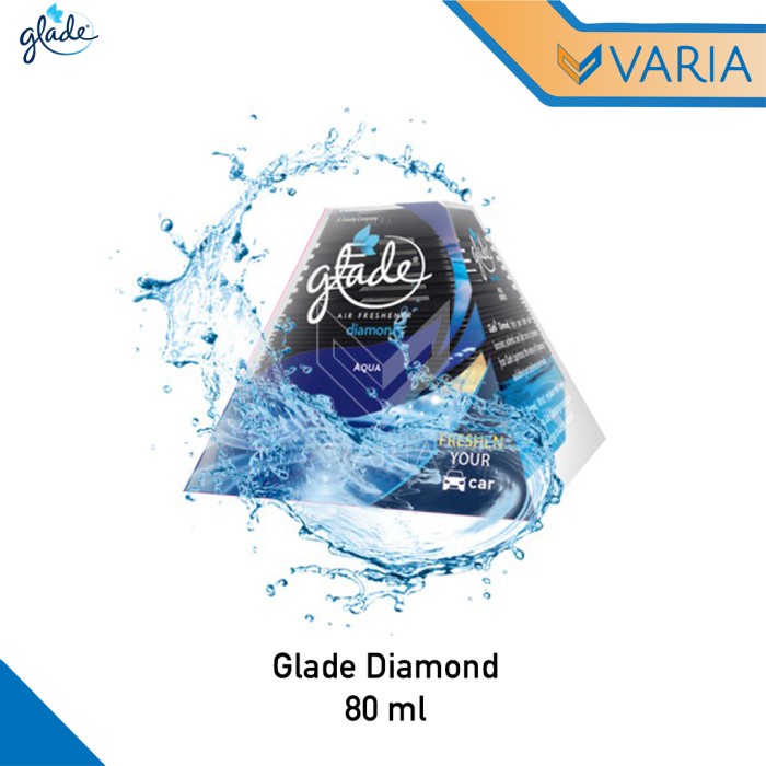 Glade Diamond 80 ml Parfum Pengharum Ruangan Mobil Regular