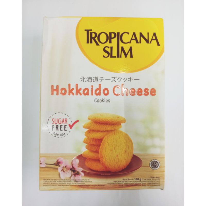 

Tropicana Slim Cookies Hokkaido Cheese 100gr