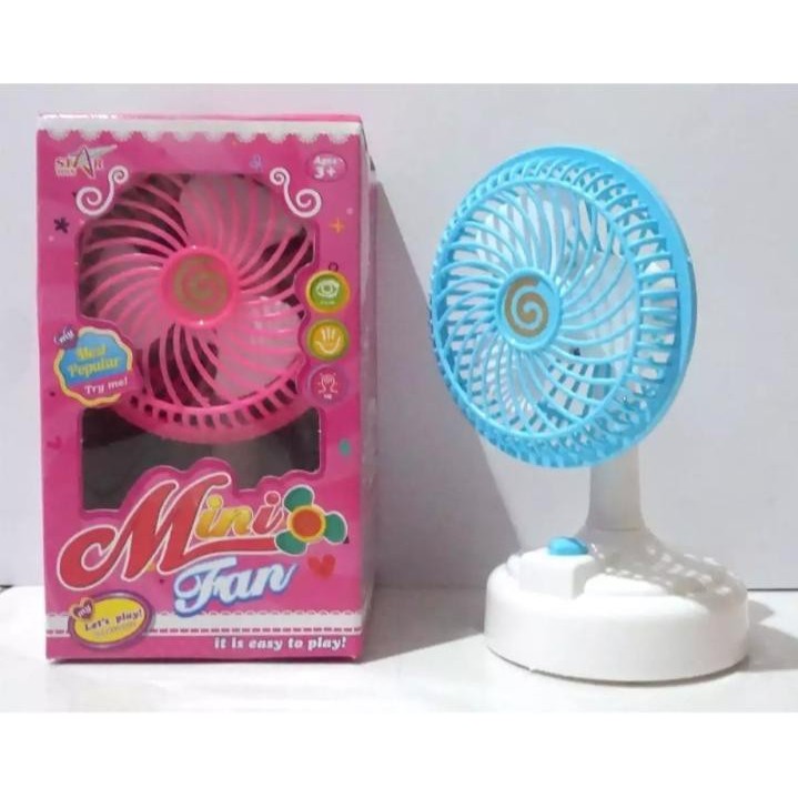 Mainan Anak Kipas Mini Fan Kipas  No.ST 2584 - Mainan Koleksi Anak Perempuan seru Lucu Mini fun Kipas Lucu Termurah