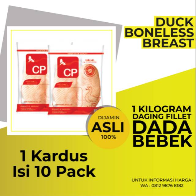 

Daging Bebek Peking Boneless Dada