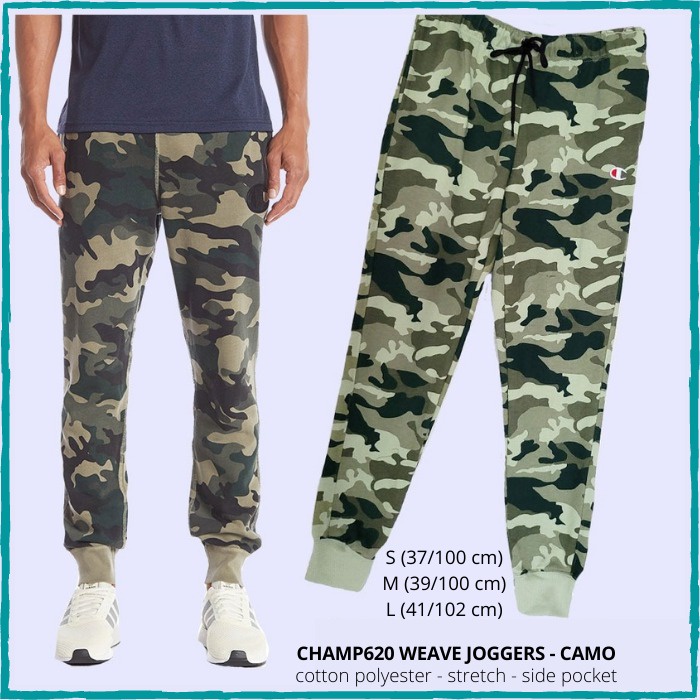 Celana Jogger Pria Champion 620 Weave Joggers Camo