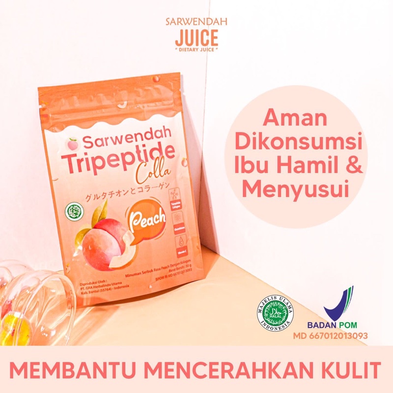 TRIPEPTIDE COLLAGEN 5000 MG BY SARWENDAH