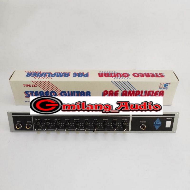 Kit Pre amplifier gitar/Pre amp gitar karaoke