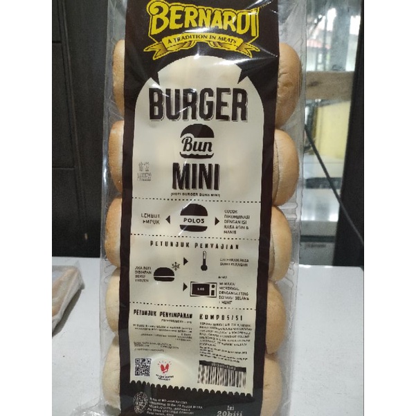 

roti burger mini bernardi