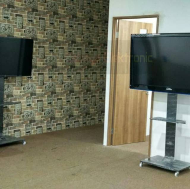 BRACKET STANDING TV 32 SAMPAI 60 INCH FULL PLAT BESI